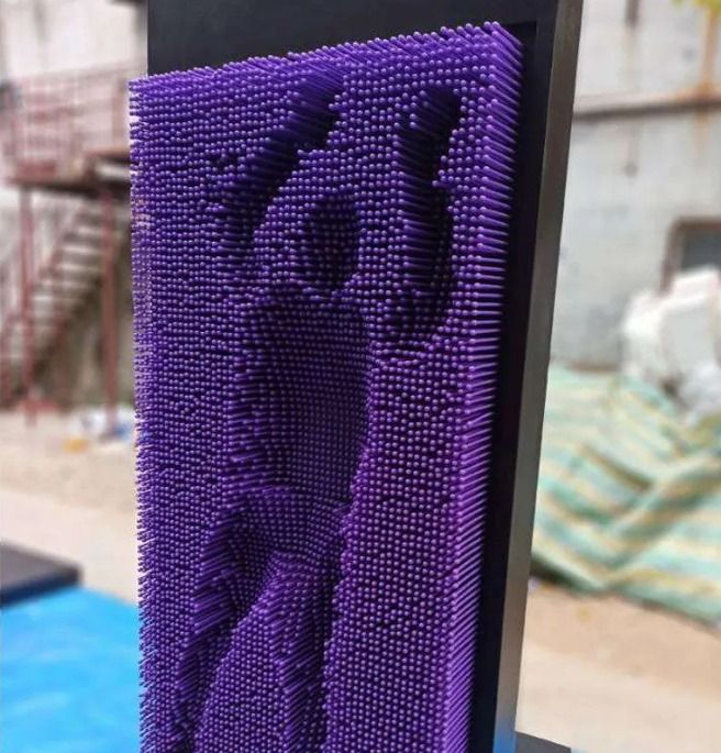 Extra Giant Large Body Life Size Plastic 3d Pin Wall Impression