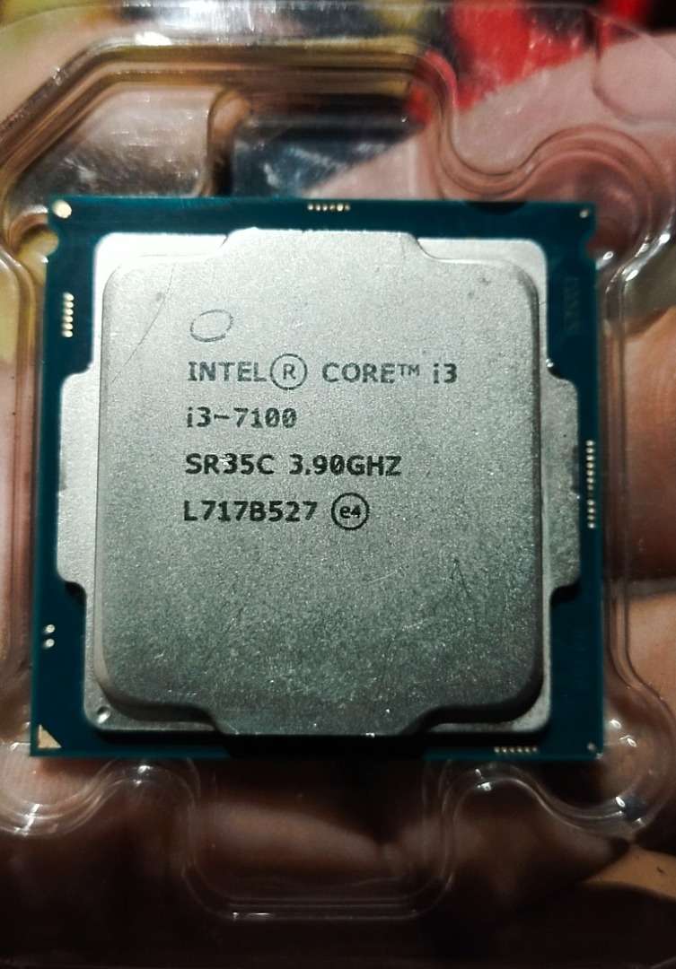 Intel Core i3 7100 3.90Ghz, Computers & Tech, Parts & Accessories