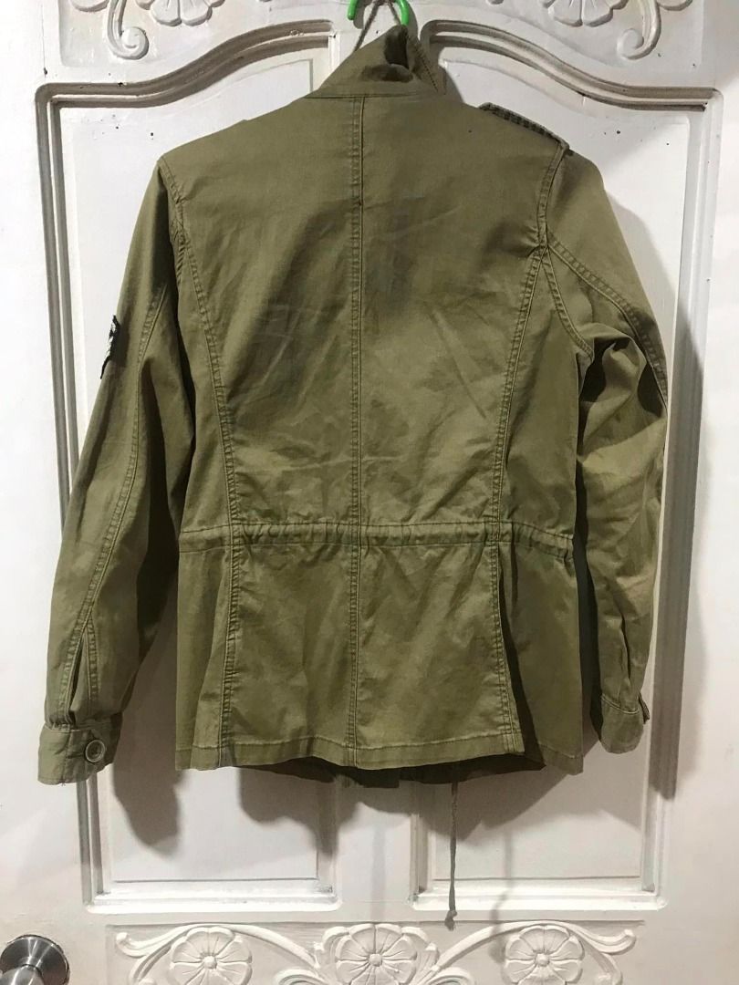 FOREVER 21 Army Green Jacket For Women ///Size Small, Women's Fashion
