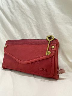 Fossil women long purse wallet