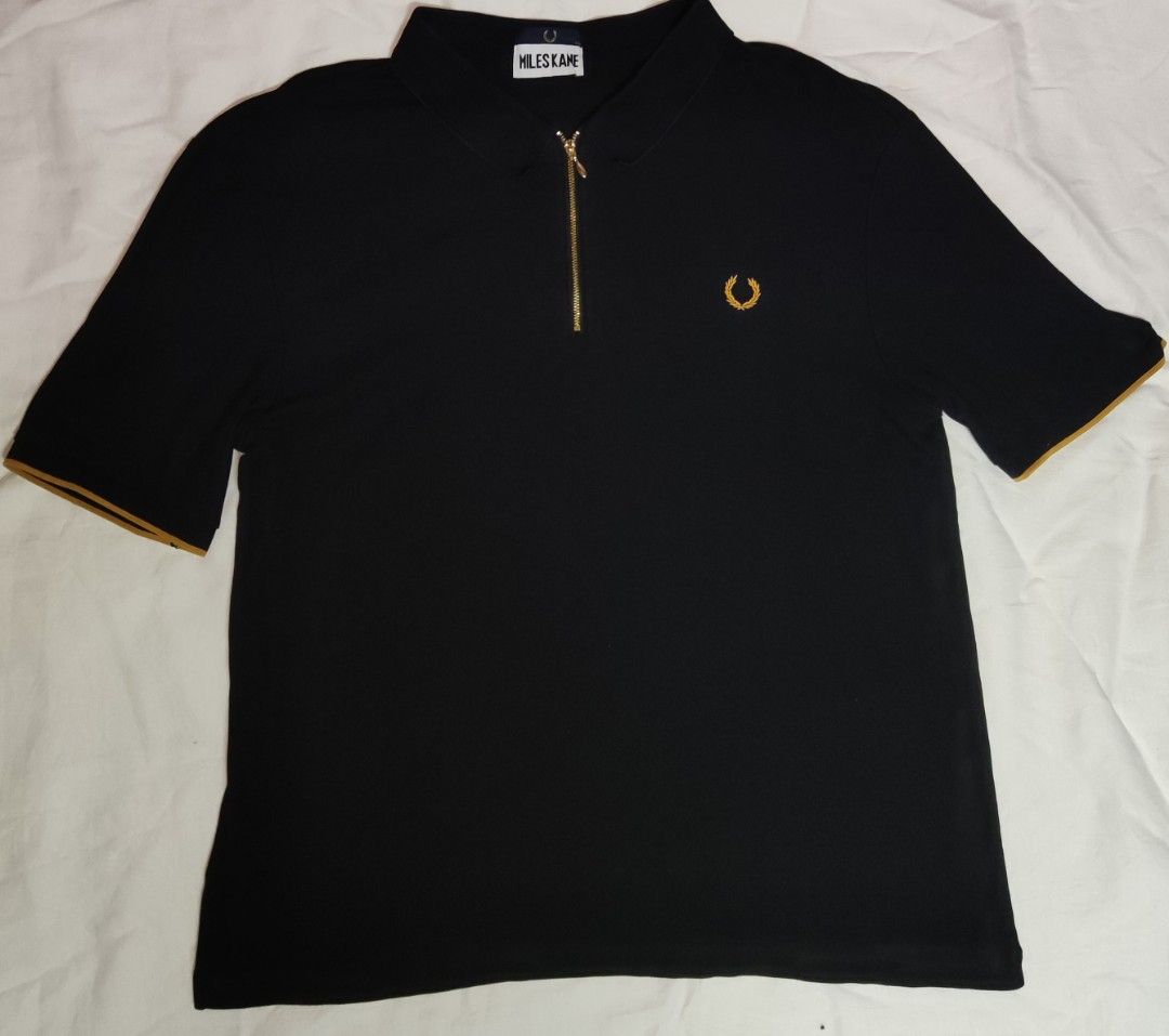 Fred perry miles kane zip polo clearance