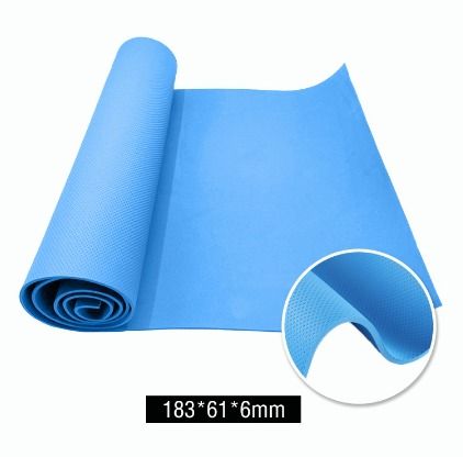 Quality 10mm NBR Yoga Mat with Free Carry Rope 183*61cm Non-slip