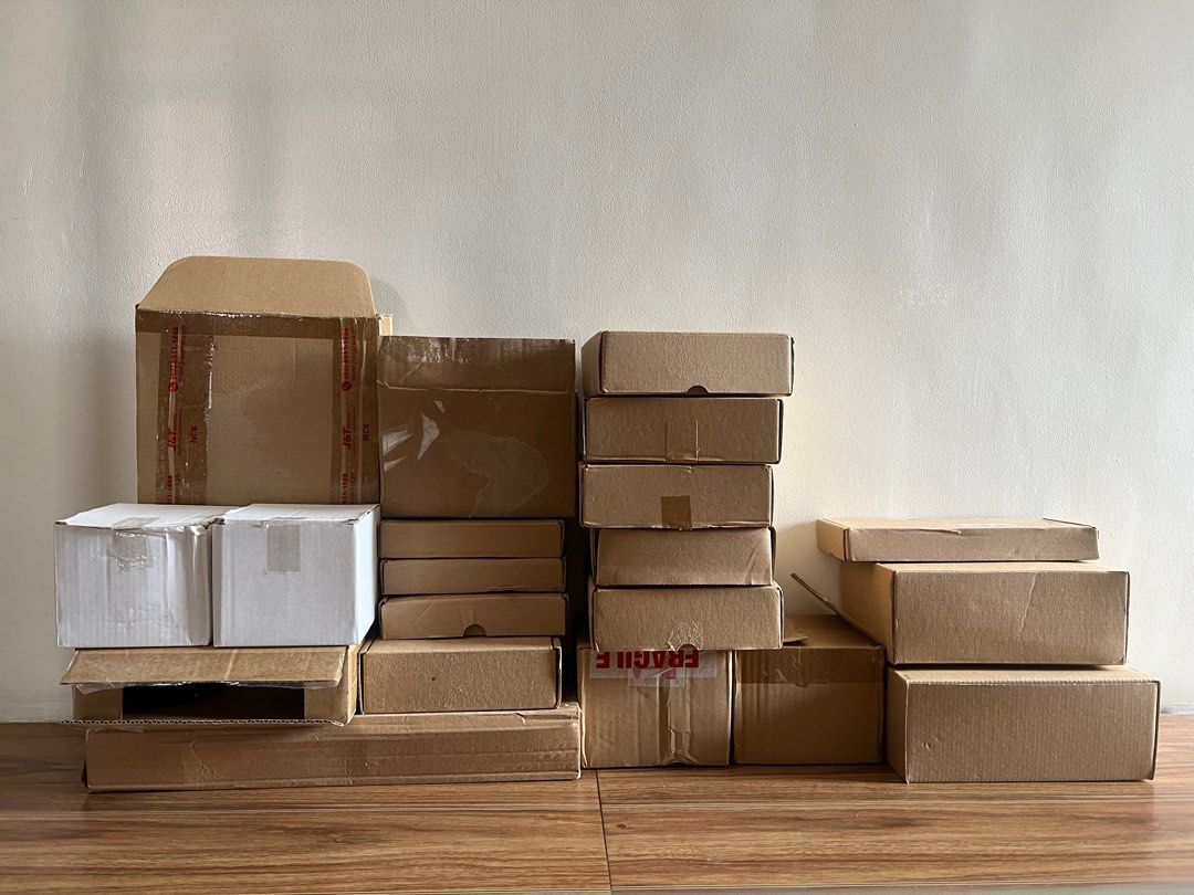 FREE recycled boxes for packaging, Furniture & Home Living, Home