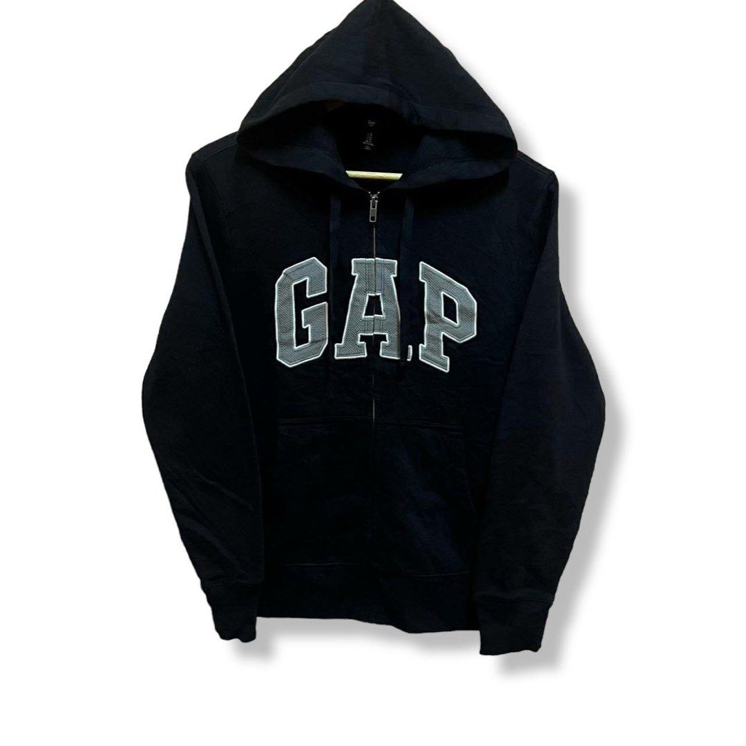 GAP Zipper Hoodie Men s Fashion Tops Sets Hoodies on Carousell