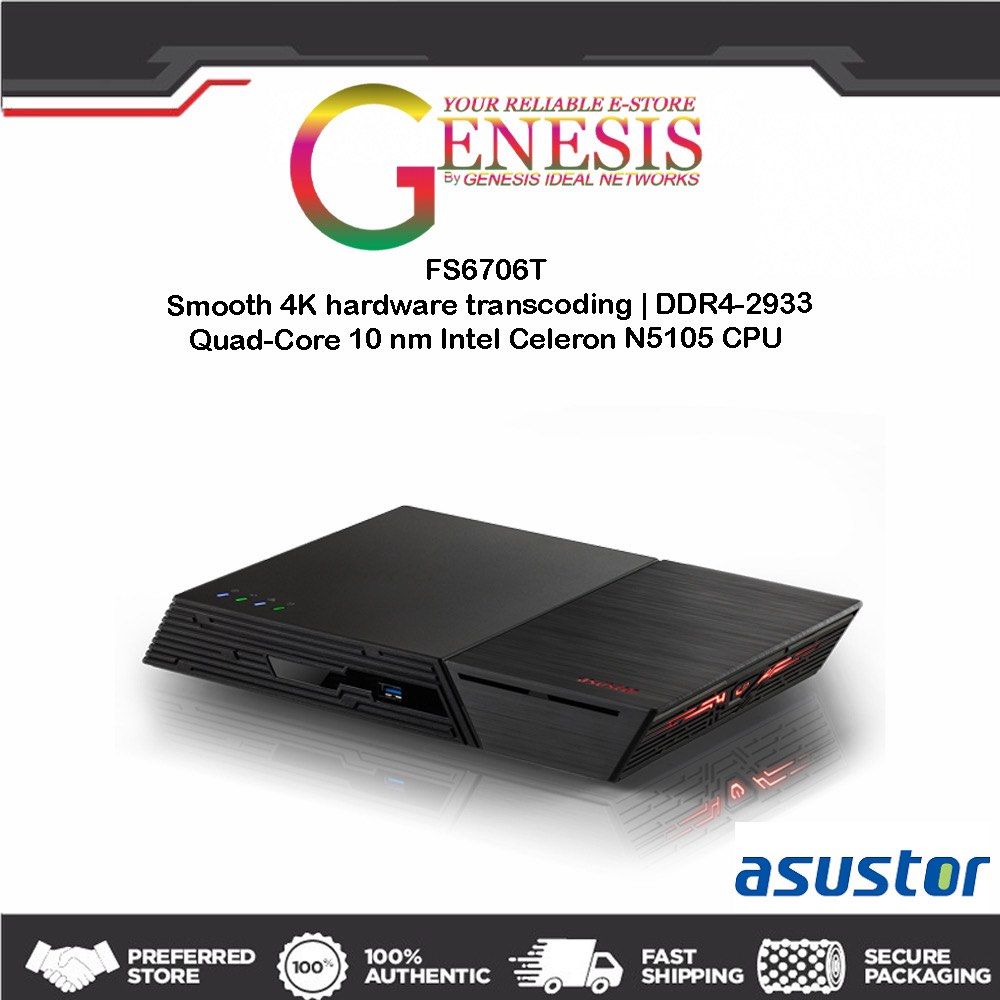 6x M.2 NVMe SSD NAS! The Asustor Flashstor 6 (FS6706T) 