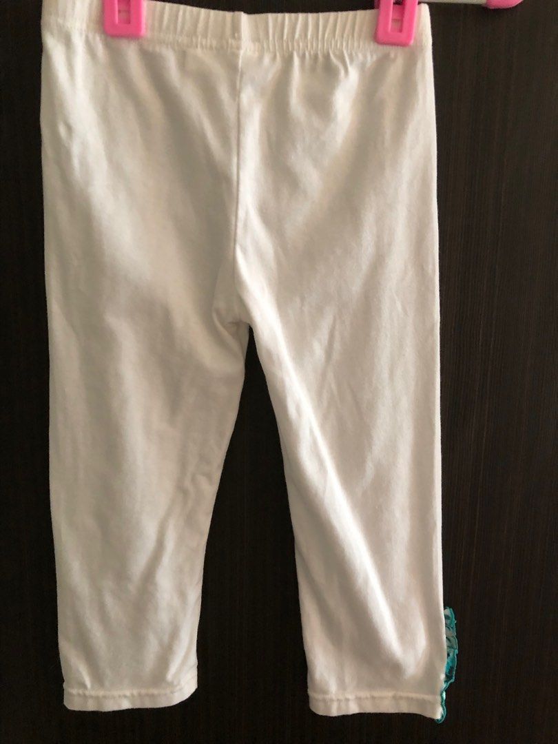 Girls White Cotton leggings Sz 6x Babies Kids Babies Kids