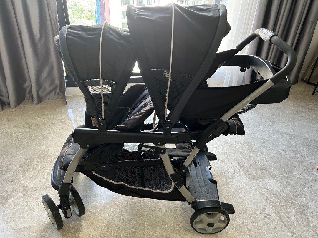 Graco ready to grow double stroller car seat online