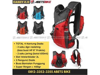 (Kategori: ) berada di . Dikirim oleh pabrik.tasranselsepeda (ID iklan 1244898878, Gambar 1). Deskripsi: .