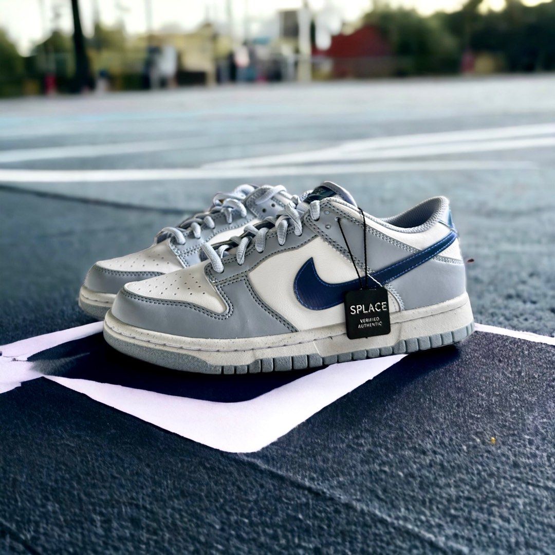 GS 4Y 5Y 5.5Y Nike Dunk Low Next Nature Blue Whisper Iridescent GS Women s