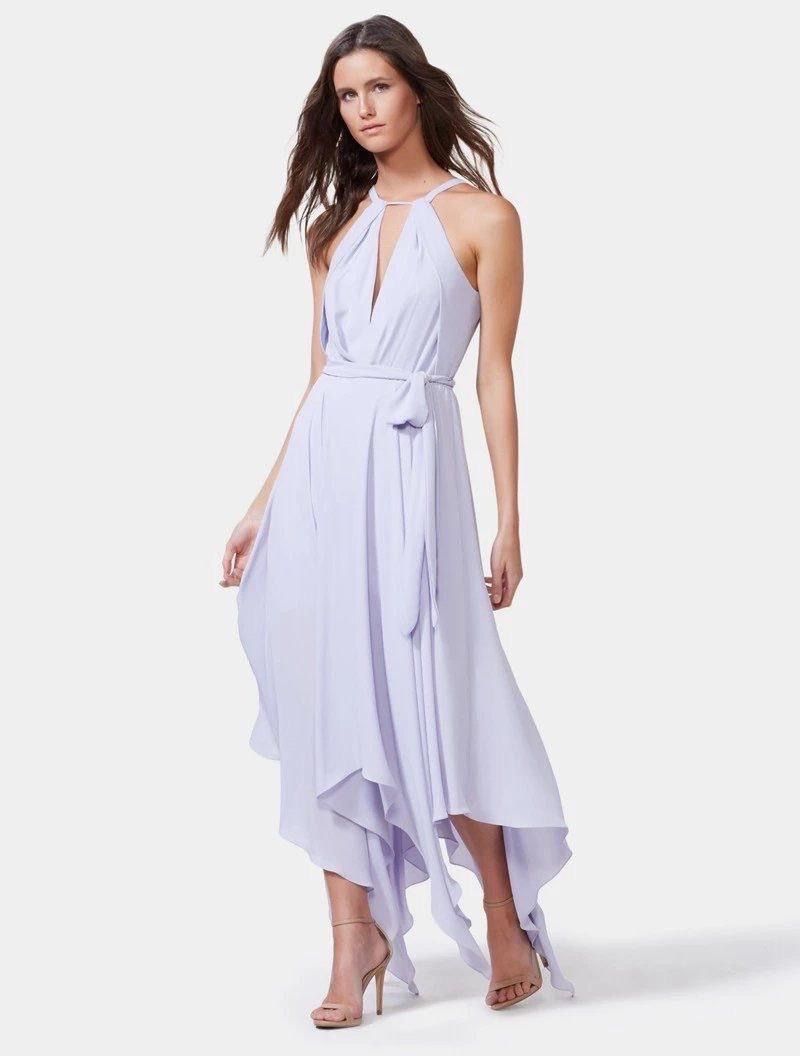 Halston heritage handkerchief dress online