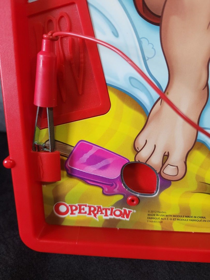Hasbro operation game for children, Hobbies & Toys, Toys & Games on ...