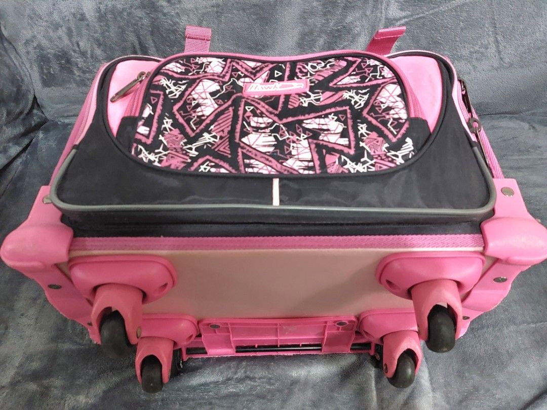 Hawk Heavy Duty Trolley Bag Luggage REPRICED Hobbies Toys Stationary Craft Stationery School Supplies on Carousell