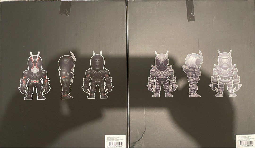 Henshin by kamen rider x Toumart blabk sun 搪膠公仔1對, 興趣及遊戲