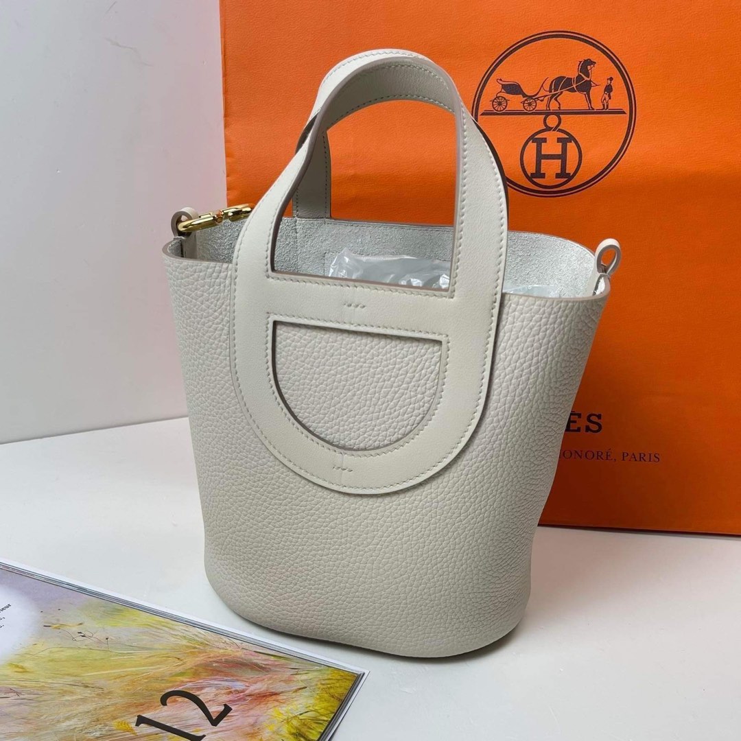 Hermes In the Loop 18 (Etoupe), Luxury, Bags & Wallets on Carousell