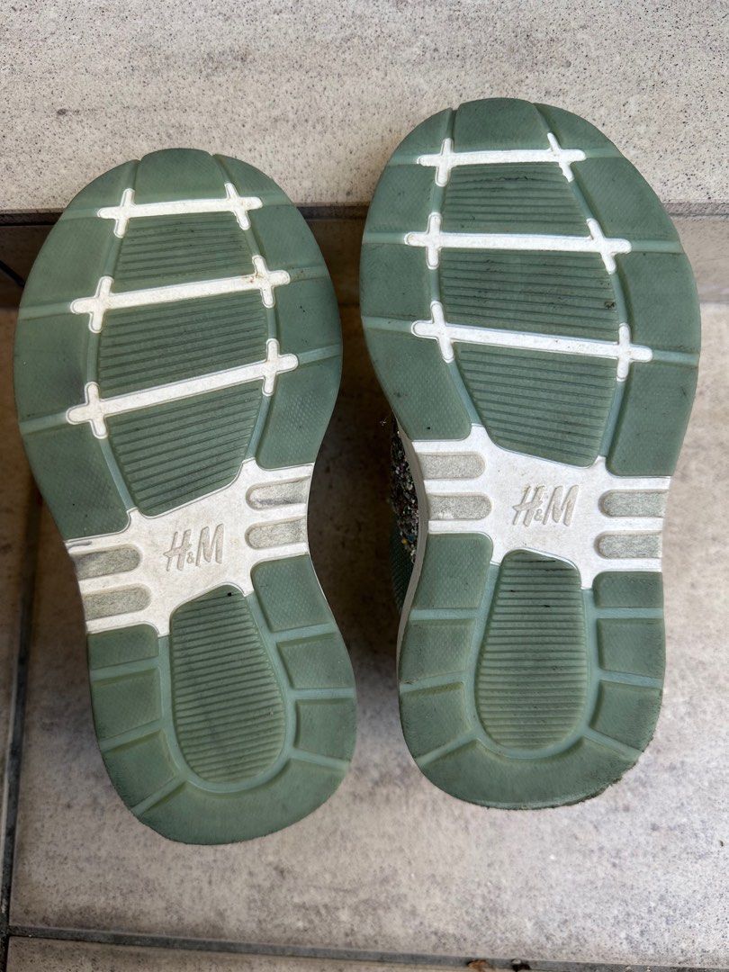H M Kids Shoes Green size US 9 Babies Kids Babies Kids