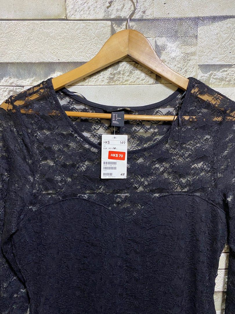 H&M LACE DRESS (Category: Dresses) located in Santa Rosa. Submitted by relovedfinds31 (Listing ID 1244941936, Image 3). Description: WTS H&M LACE DRESS BRANDNEW WITH TAG 💯ORIGINAL NO FLAWS MEDUIM ON TAG 🏷️ 1080 ONLY.