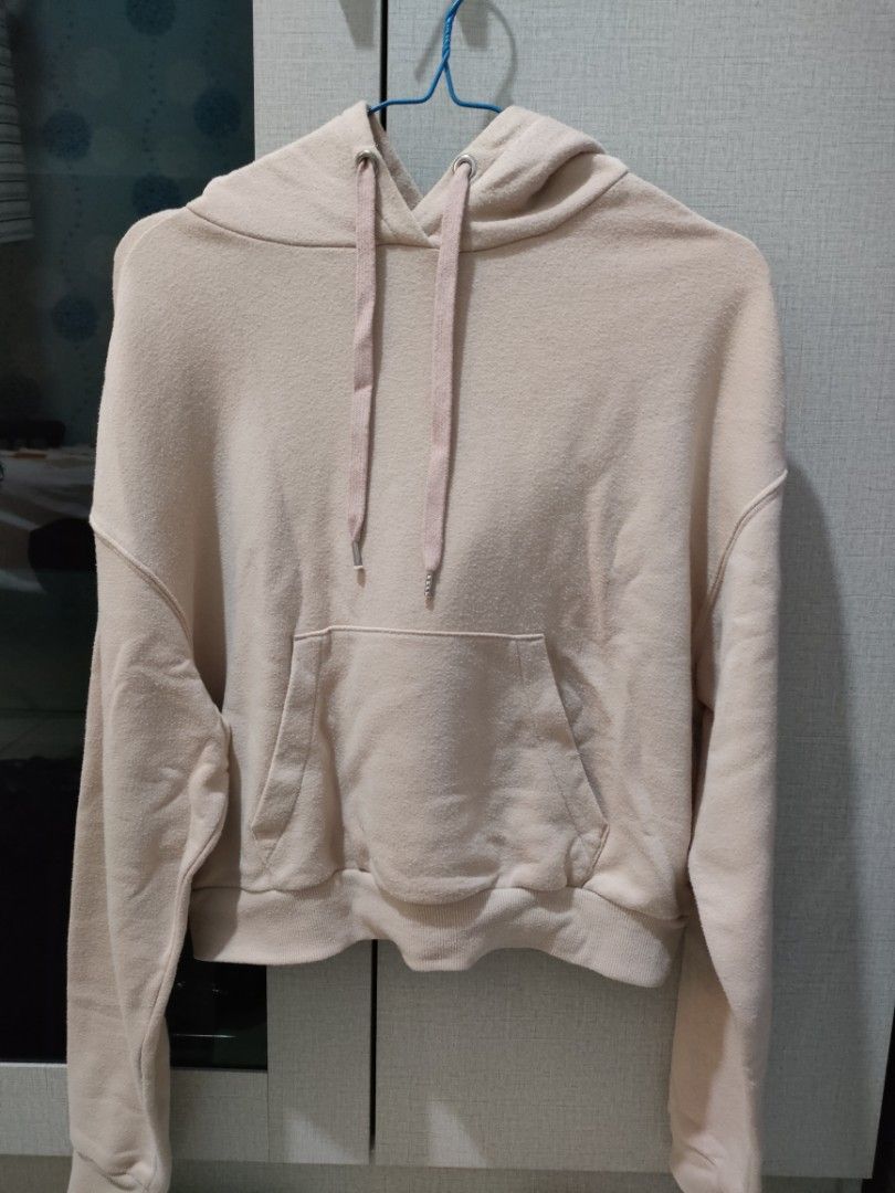 H&m peach hoodie hotsell