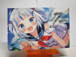 Hololive Gawr Gura 2022 Birthday Celebration Postcard
