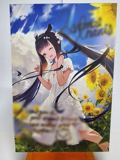 Hololive Ninomae Inanis 2022 Anniversary Celebration Postcard with message