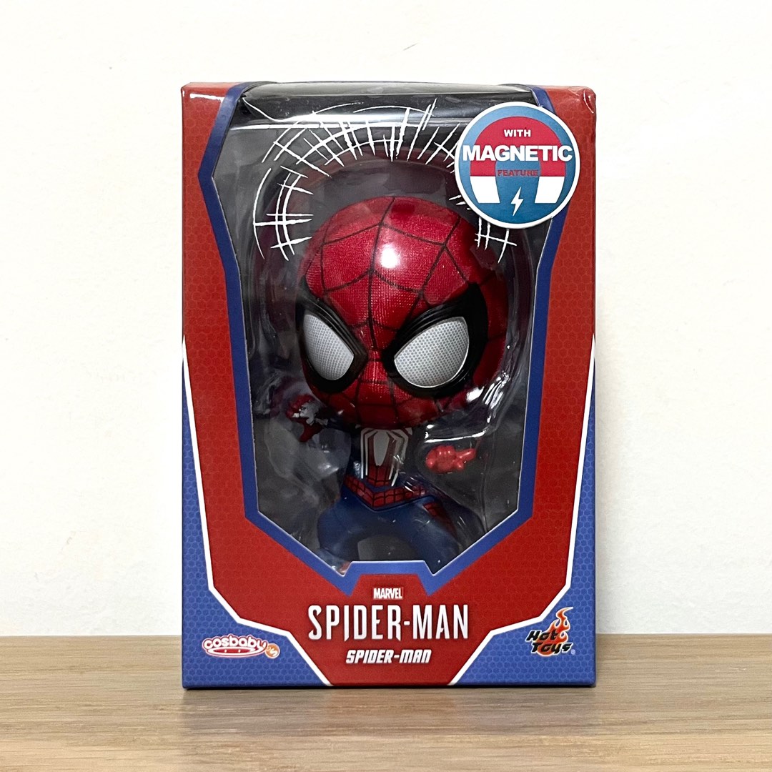 Hot Toys Cosbaby Spiderman Spider Man PS4 Advanced Suit