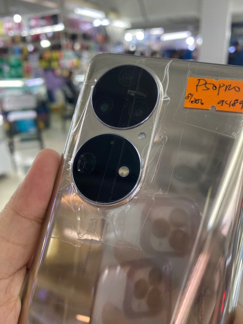 HUAWEI P50 PRO 8/256 OPENLINE SNAPDRAGON NO ISSUE (Category: Huawei) located in Pasig City. Submitted by fairgadgetshop (Listing ID 1245015341, Image 2). Description: OPEN FOR SALE, SWAPPING OR TRADE-IN WE ARE BUYING PRELOVED OR BRANDNEW (EVEN BY BULK) ALL KINDS OF GADGET LAPTOP, IPHONES, ANDROID SMARTPHONES, APPLE WATCH, IPAD ETC. MESSAGE US FOR MORE INFO.✨🧡 (RFS: BUY & SELL) Selling Preloved: HUAWEI P50 PRO 8/256 OPENLINE SNAPDRAGON NO ISSUE ✅