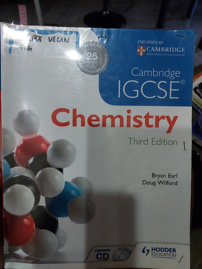 Igcse chemistry textbook hobbies toys books magazines assessment