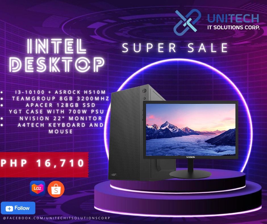 INTEL DESKTOP BUILD PACKAGES, Computers & Tech, Desktops on Carousell