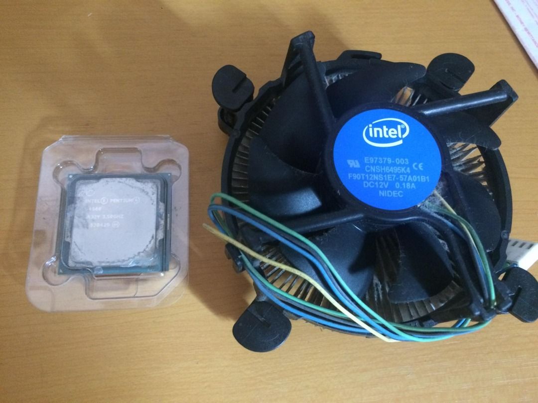 Intel G4560 processor with HSF, Computers & Tech, Parts & Accessories ...