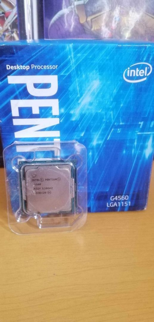 Intel G4560 processor with HSF, Computers & Tech, Parts & Accessories ...