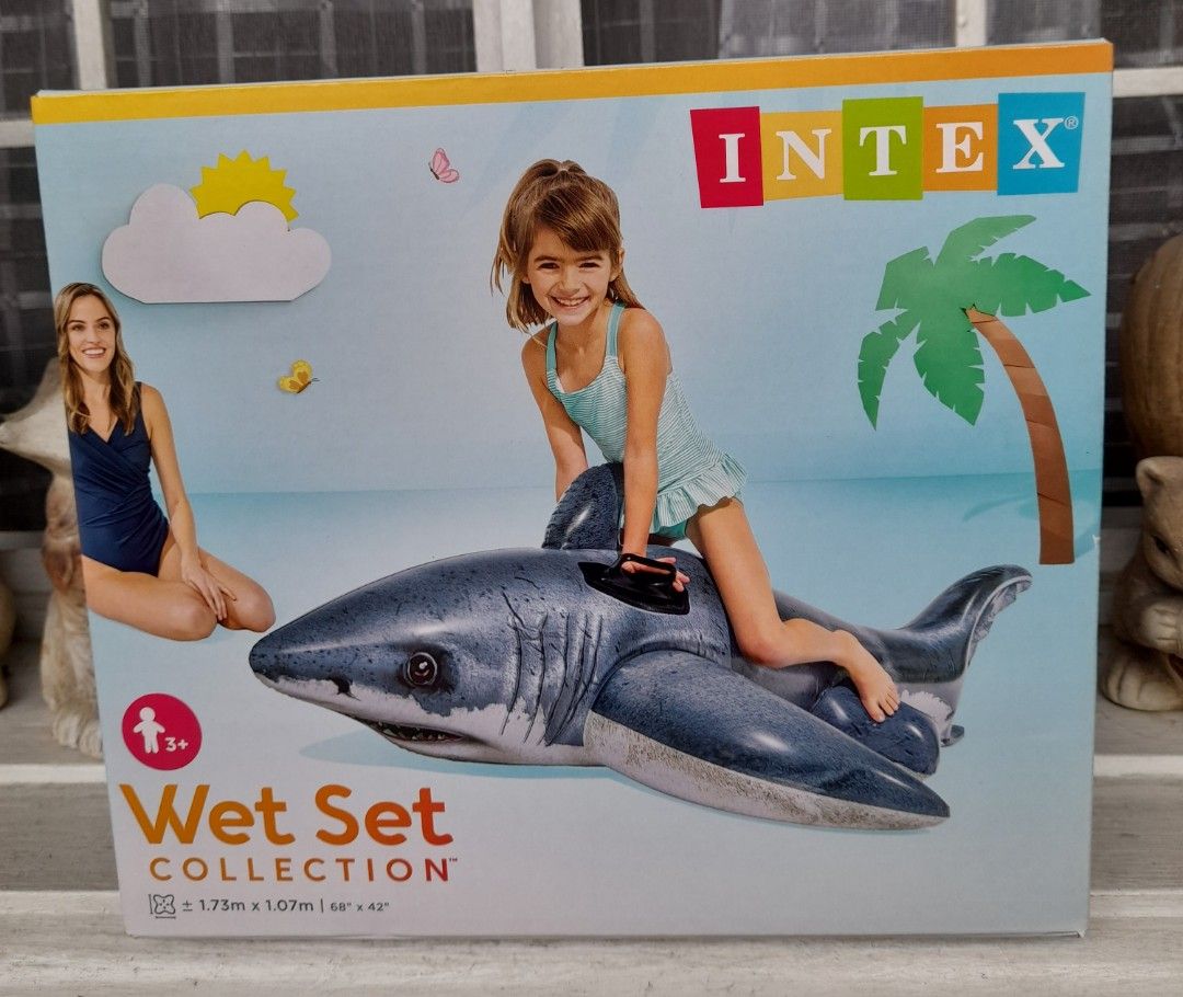 Intex Great White Shark Pool Float 68