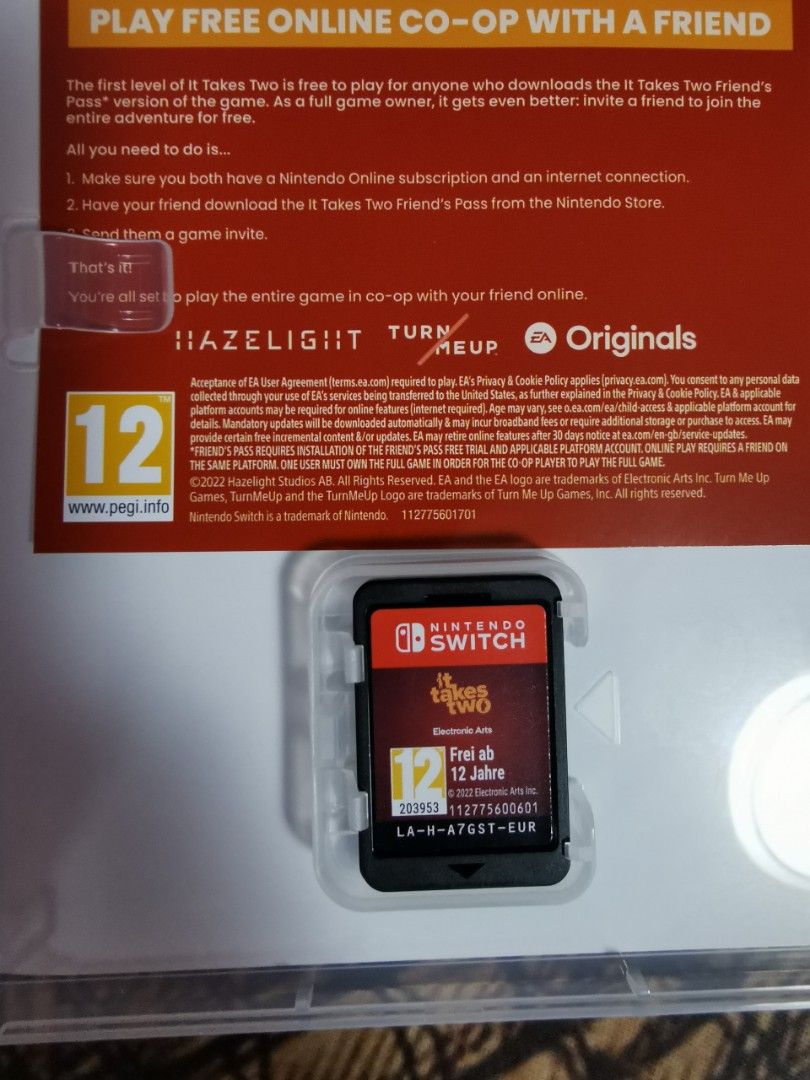 It Takes Two Nintendo Switch
