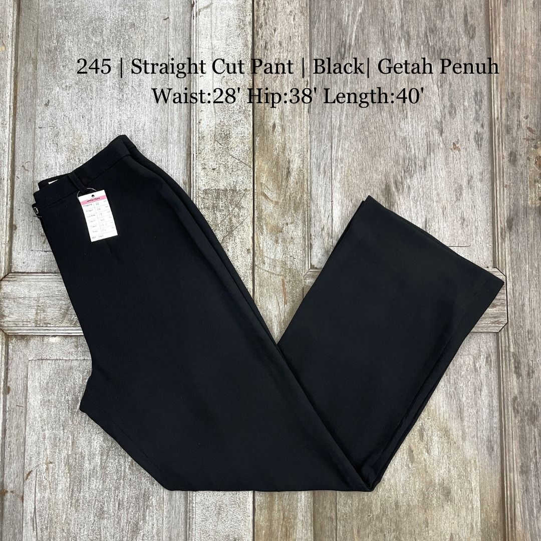 Vintage pants straight cut discount