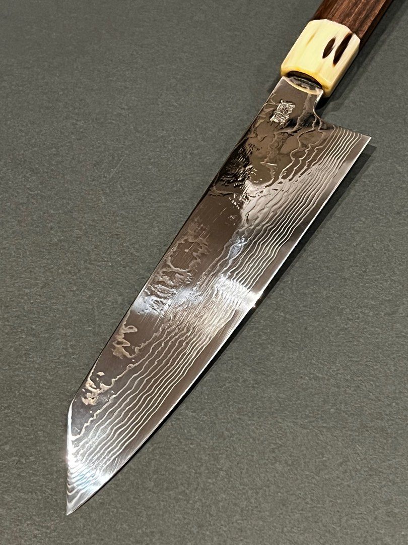 Japanese Knife Sukenari ZDP189 Damascus Kiritsuke Gyuto Japanese Knife