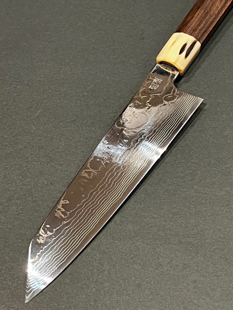 Japanese Knife Sukenari ZDP189 Damascus Kiritsuke Gyuto Japanese Knife