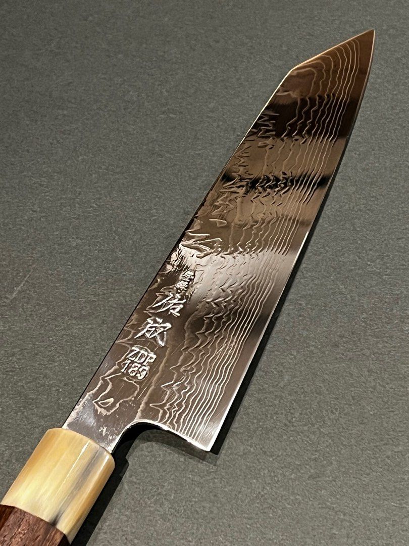 Japanese Knife Sukenari ZDP189 Damascus Kiritsuke Gyuto Japanese Knife