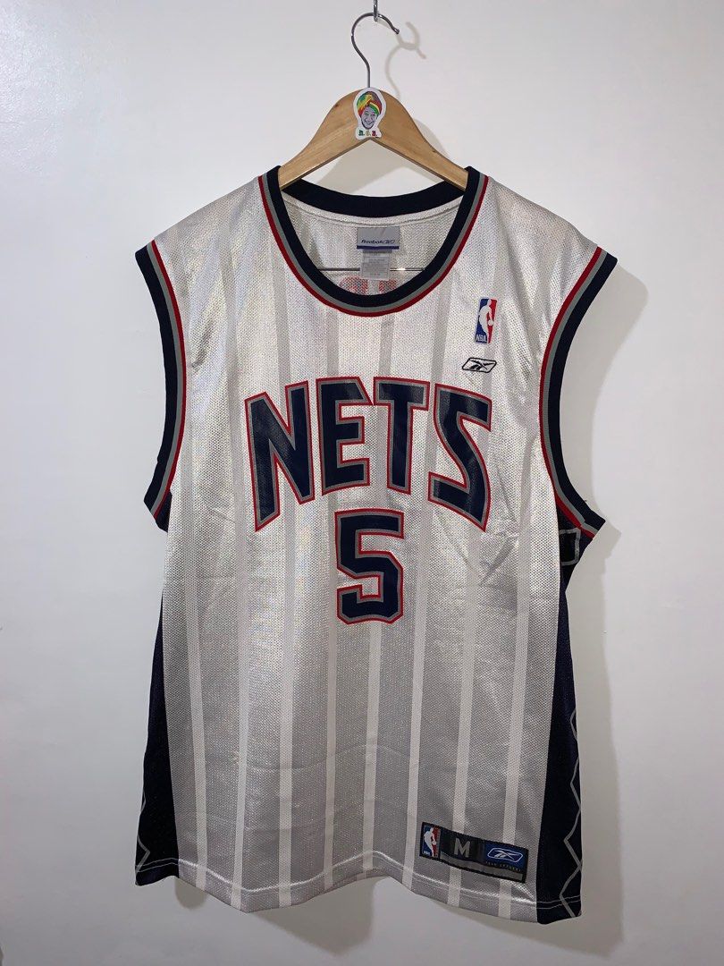 Rare Vintage Champion NBA New Jersey Nets Jason Kidd Jersey