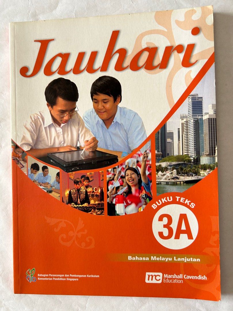 Jauhari Buku Teks 3A Bahasa Melayu Lanjutan, Hobbies & Toys, Books ...
