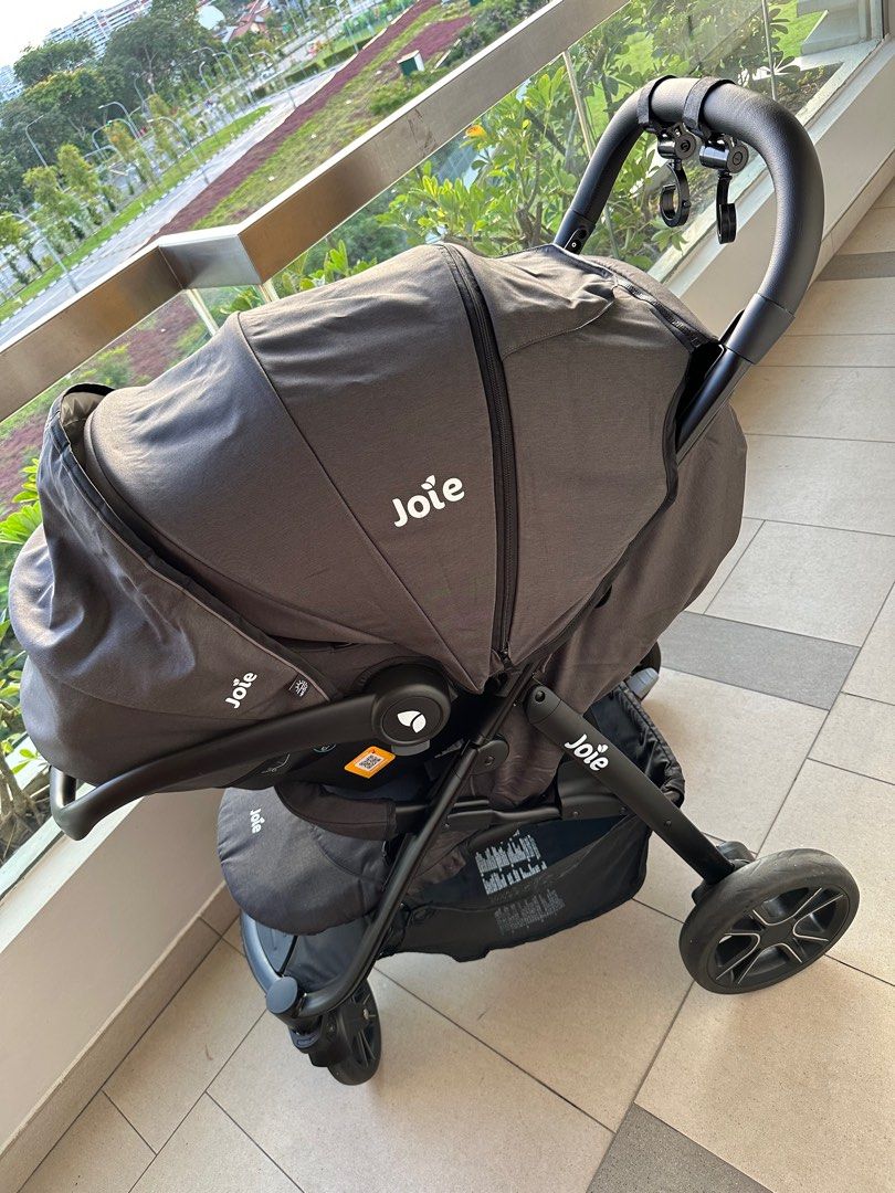Joie Litetrax 4 travel system stroller, Babies & Kids, Going Out