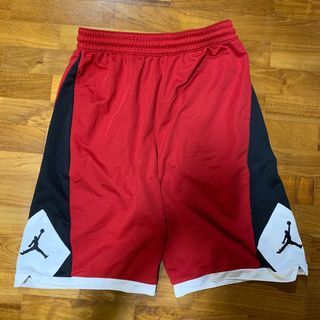 Nike Air Jordan Elephant Print Blockout Drifit Shorts Red Size 6M