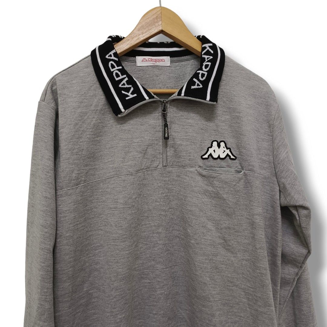 Kappa half zip best sale sweatshirt