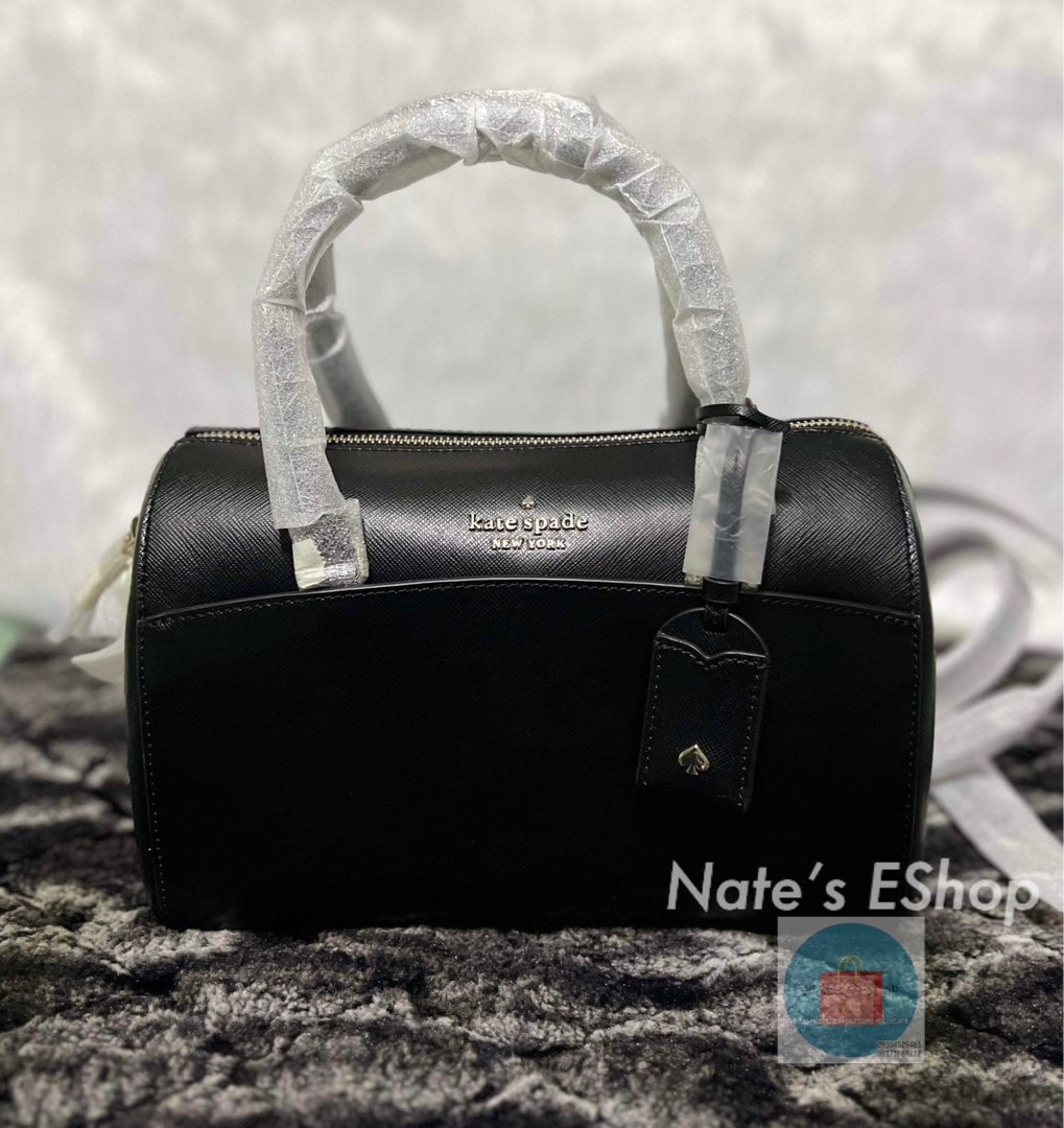Kate Spade Devyn Medium Duffel Black on Carousell