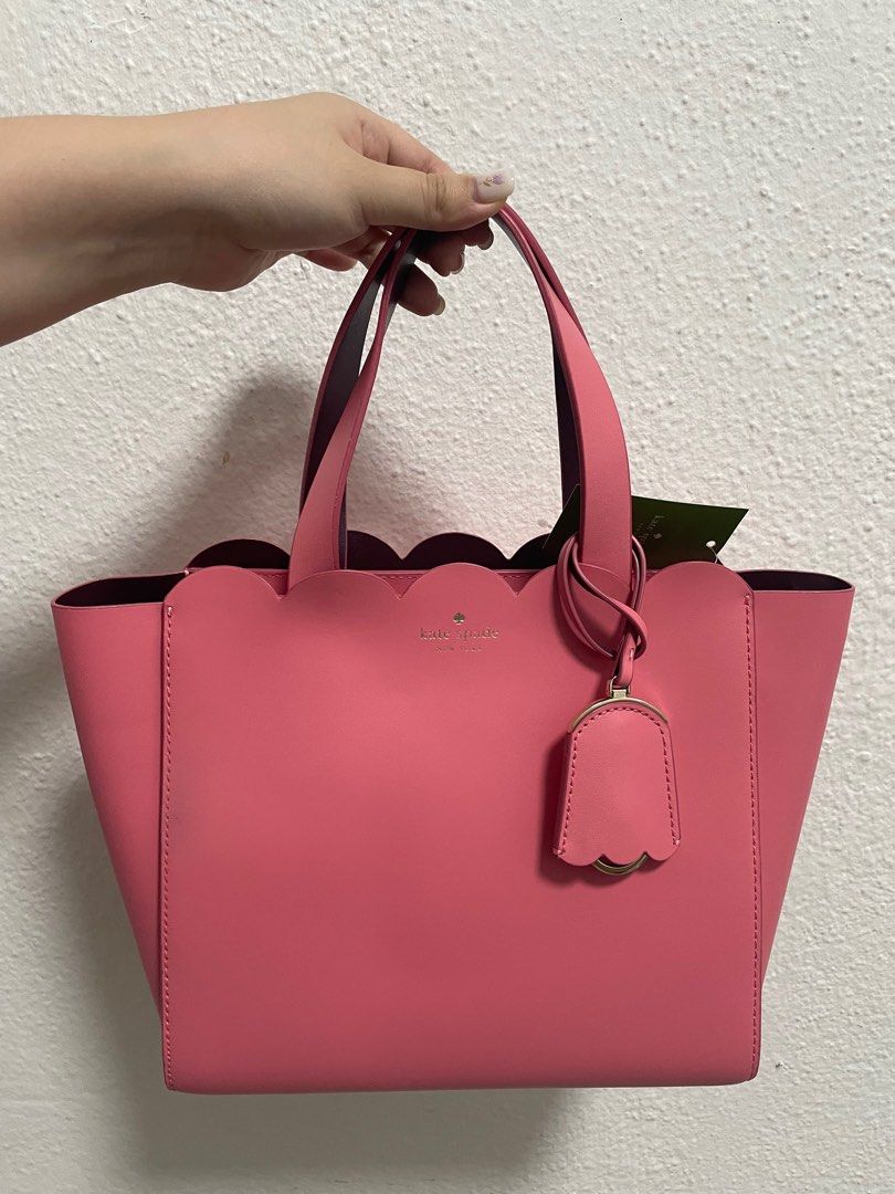 Kate spade pink scalloped bag sale