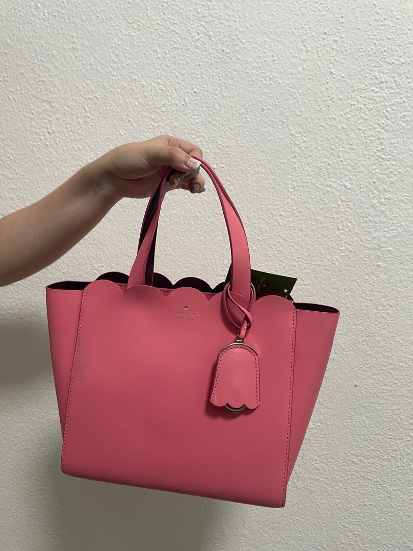 Kate spade pink scalloped bag on sale