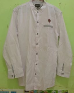 Kemko kemeja koko putih brand tabinaid