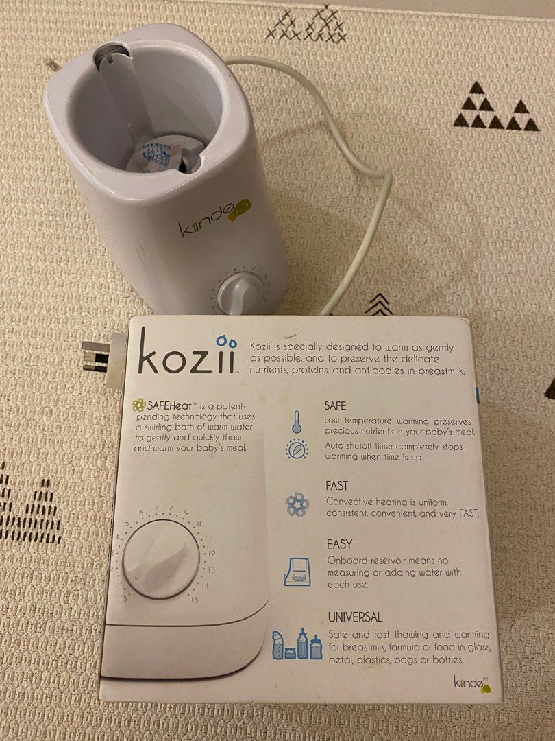 Kiinde Kozii Baby Bottle Warmer and Breast Milk Warmer Babies