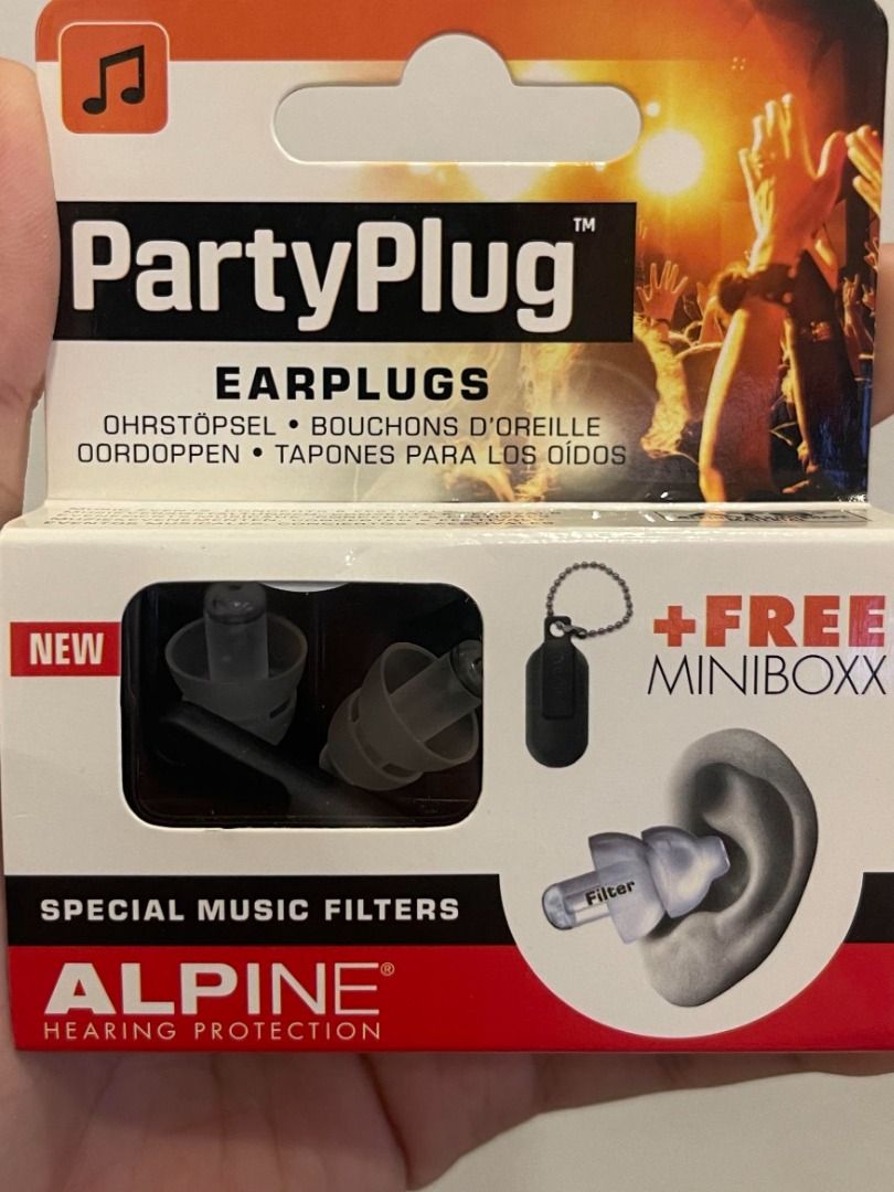 KIND Alpine Party Plug Hearing Protection (Ear plugs) BUY FREE 1, Beauty   Personal Care, Ear Care on Carousell