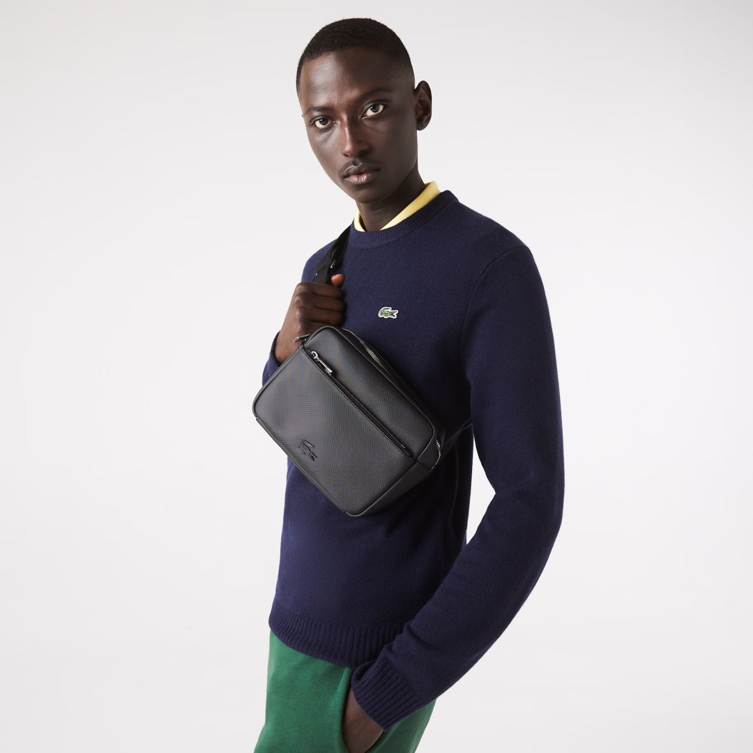 Mens lacoste online crossbody bag