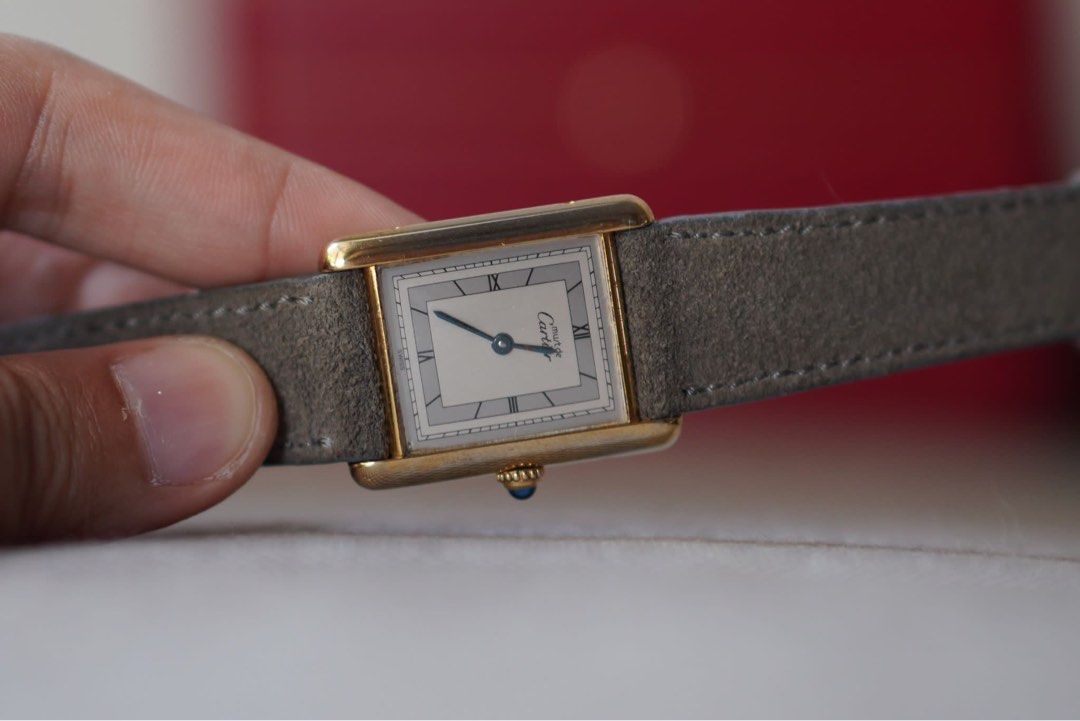 Cartier tank shop watch for sale