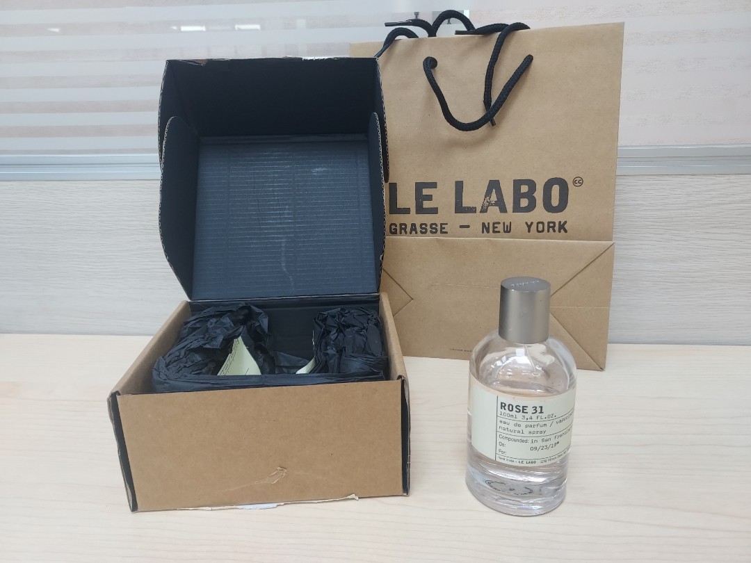 Le Labo 香水實驗室Rose 31 玫瑰31 100ml/二手品/二手價, 美妝保養, 香