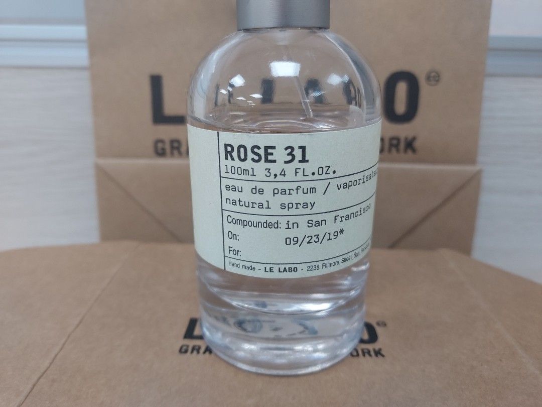 Le Labo 香水實驗室Rose 31 玫瑰31 100ml/二手品/二手價, 美妝保養, 香